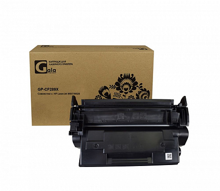 Тонер-картридж GP-CF289X/056 (№89X) для принтеров HP LaserJet M507/M528 без чипа 10000 копий GalaPrint
