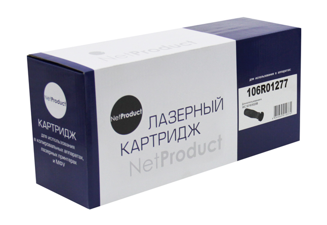 Тонер-картридж NetProduct (N-106R01277) для Xerox WC 5016/5020B, 5K