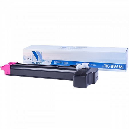 Картридж NVP совместимый NV-TK-895 Magenta для Kyocera FS-C8020MFP/ FS-C8025MFP/ FS-C8520MFP/ FS-C8525MFP (6000k)