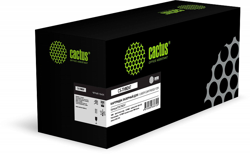 Картридж лазерный Cactus CS-THМ247 THМ247 черный (13000стр.) для Катюша Р247/М247