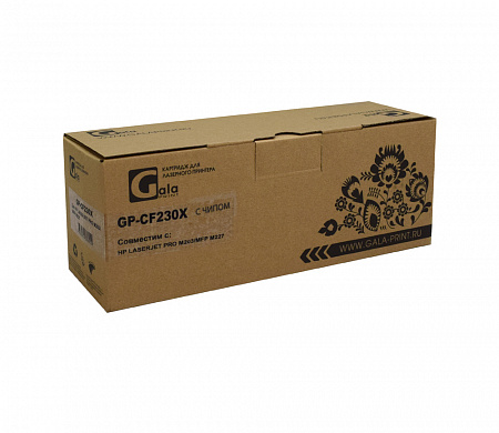 Картридж GP-CF230X (№30X) для принтеров HP LaserJet Pro M227/M227fdn/M227fdw/M227sdn/M203/M203dn/M203dw 3500 копий GalaPrint