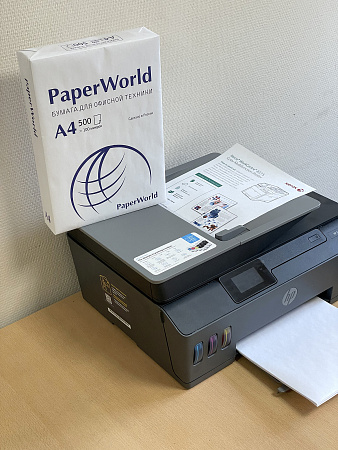 Бумага для печати А4 Paper World, 100 г/м², 500 л.