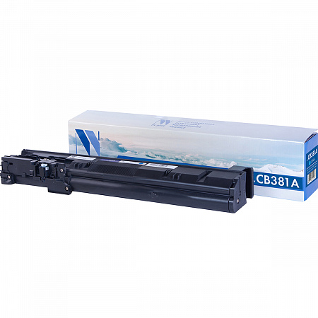 Картридж NVP совместимый NV-CB381A Cyan для HP Color LaserJet CM6030/ CM6030f/ CM6040/ CM6040f/ CP6015dn/ CP6015n/ CP6015xh (21000k)