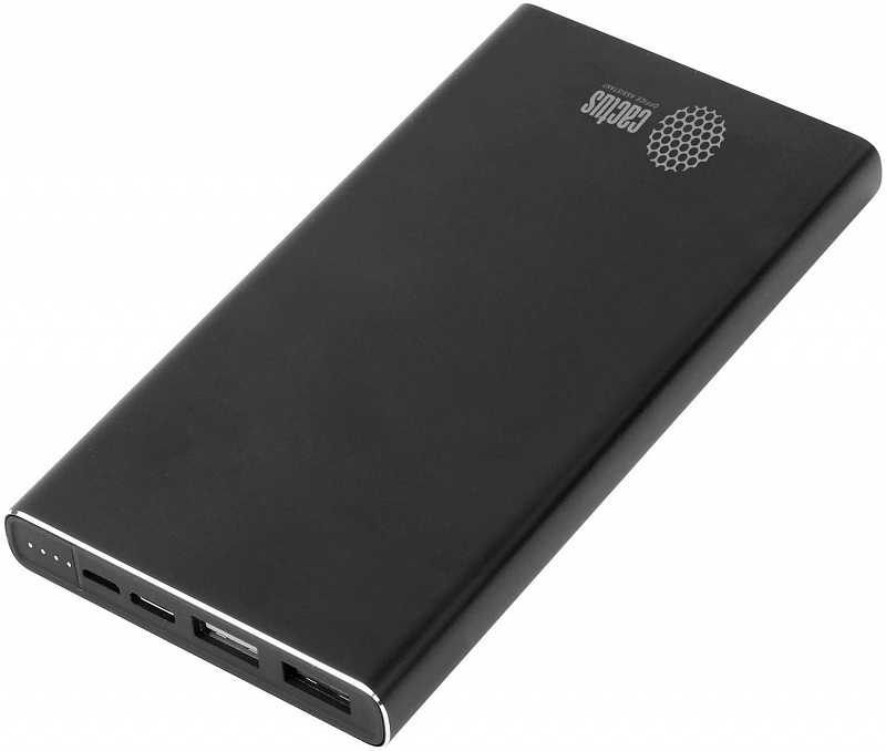 Мобильный аккумулятор Cactus CS-PBFSJT-10000 10000mAh 2.1A черный