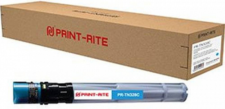 Картридж лазерный Print-Rite TFKANFCPRJ PR-TN328C TN328C голубой (28000стр.) для Konica Minolta bizhub C250i/C300i/C360i/c7130i