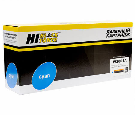 Тонер-картридж Hi-Black (HB-W2001A) для HP CLJ Enterprise M751/M751n/dn, №658A, Восстанов., C, 6К