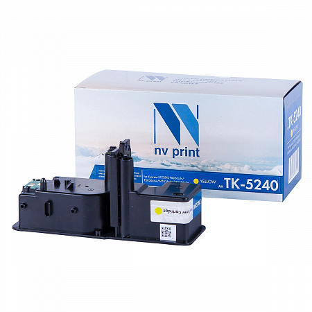 Картридж NVP совместимый NV-TK-5240 Yellow для Kyocera Ecosys P5026cdn/P5026cdw/M5526cdn/M5526cdw (3000k)