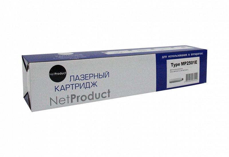 Тонер-картридж NetProduct (N-Type MP2501E) для Ricoh Aficio MP2001/L/SP/MP2501L, туба, 6K