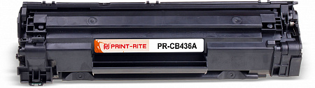 Картридж лазерный Print-Rite TFH920BPU1J PR-CB436A CB436A черный (2000стр.) для HP LJ P1505/ M1120/M1522