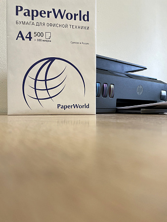 Бумага для печати А4 Paper World, 100 г/м², 500 л.