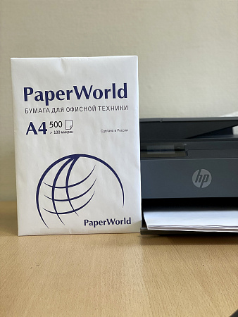 Бумага для печати А4 Paper World, 100 г/м², 500 л.