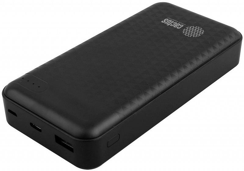 Мобильный аккумулятор Cactus CS-PBFSET-20000 20000mAh 2.1A черный