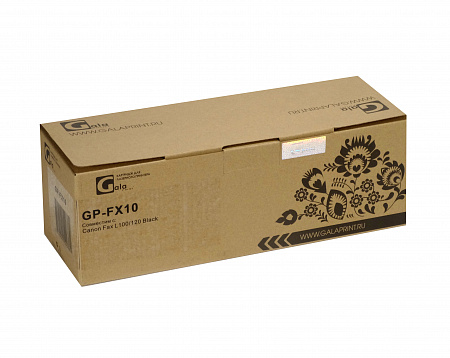 Картридж GP-FX-10 для принтеров Canon PC-D440/PC-D450/FAX-L100/FAX-L120/i-SENSYS FAX-L140/FAX-L160/MF4010/MF4018/MF4120/MF4140/MF4150/MF4270/MF4320/MF4320d/MF4330/MF4330d/MF4340/MF4340d/MF4350/MF4350d/MF4370/MF4370dn/MF4380/MF4380dn/MF4660/MF4660PL/MF4690