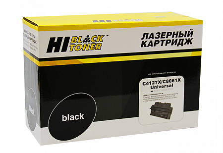 Картридж Hi-Black (HB-C4127X/C8061X) для HP LJ 4000/4050/4100, Универсальный, 10K