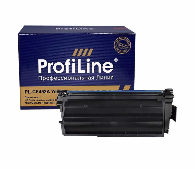 Тонер-картридж GP-CF452A (№655A) для принтеров HP Color LaserJet JetIntelligence M652/M653/MFP M681/MFP M682 Yellow 10500 копий GalaPrint