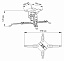 Кронштейн для проектора Cactus CS-VM-PREC01-WT белый макс.23кг потолочный поворот и наклон