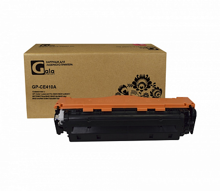 Картридж GP-CE410A (№305A) для принтеров HP Color LaserJet Pro M351/M351a/M357/M375/M375nw/M451/M451dn/M451dw/M451nw/M475/M475dn/M475dw Black 2200 копий GalaPrint