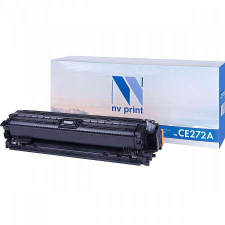 Картридж NVP совместимый NV-CE272A Yellow для HP Color LaserJet CP5525dn/ CP5525n/ CP5525xh/ M750dn/ M750n/ M750xh (15000k)