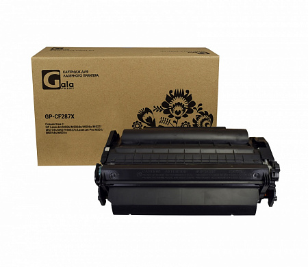 Картридж GP-CF287X (№87X) для принтеров HP LaserJet M506/M506dn/M506x/M527/M527dn/M527f/M527c/LaserJet Pro M501/M501dn/M501n 18000 копий GalaPrint