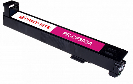 Картридж лазерный Print-Rite TRHGM9MPRJ PR-CF303A CF303A пурпурный (30000стр.) для HP CLJ Ent M880