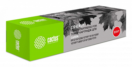 Картридж лазерный Cactus CS-EXV7 черный (5300стр.)