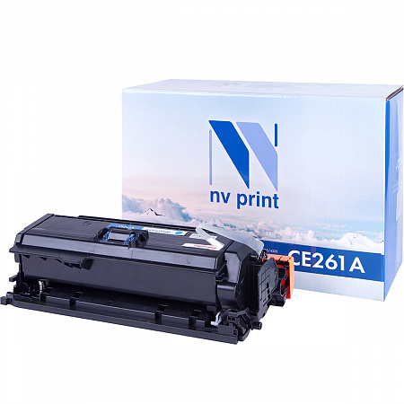 Картридж NVP совместимый NV-CE261A Cyan для HP Color LaserJet CP4025dn/ CP4025n/ CP4525dn/ CP4525n/ CP4525xh (11000k)