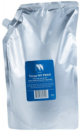 Тонер NV PRINT for Sharp AR5016/AR160/161/163/200/205/206/207/201/1818/1820/160/205/2818/215/235/255/275/208 /AR-5016/5020/5316/5320/AR280/300/350/450/420/250/280/286/336/337/405/407/550/620/700/850/1100 Premium (1KG) (пакет) [new]