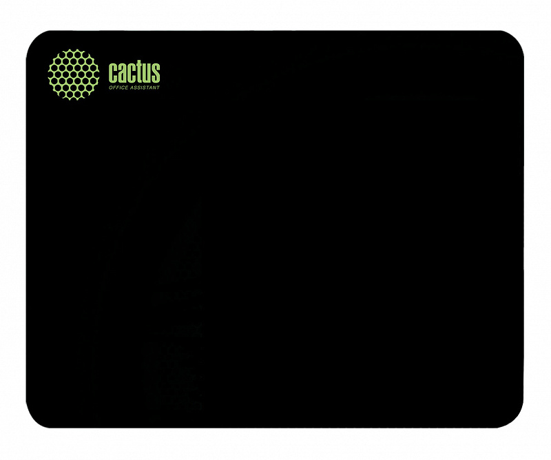 Коврик для мыши Cactus Black 300x250x2мм (CS-MP-P01M)