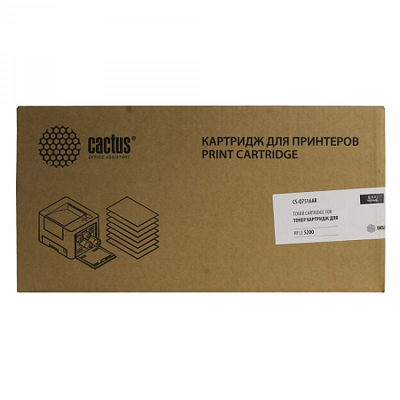 Картридж лазерный Cactus CS-Q7516AR черный (12000 стр.)