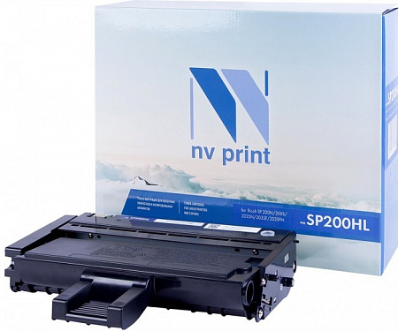 Картридж NVP совместимый NV-SP200HL для Ricoh Aficio SP 200N/ 200S/ 202SN/ 203SF/ 203SFN (1500k) [new]