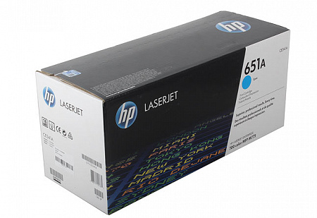 Kартридж 651A для HP LJ Enterprise 700 color MFP M775 (O) cyan, CE341A