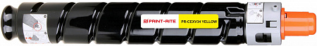 Картридж лазерный Print-Rite TFC390YPRJ PR-CEXV34 YELLOW C-EXV34 Yellow желтый (19000стр.) для Canon IR Advance C2030L/C2030i/C2020L/C2020i/C2025i