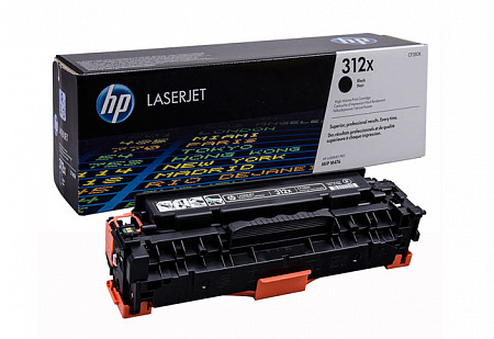 Картридж HP CLJ Pro MFP M476dn/dw/nw (O) №312X, CF380X, BK, 4,4К