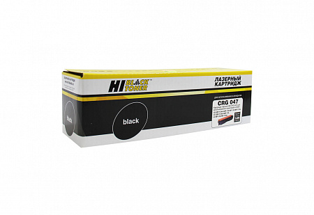 Тонер-картридж Hi-Black (HB-№047) для Canon i-SENSYS LBP112w/113w/MF112/113w, 1,6K