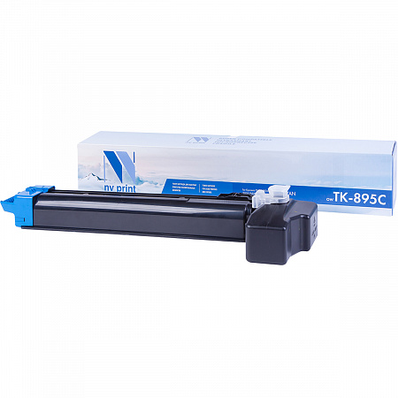 Картридж NVP совместимый NV-TK-895 Cyan для Kyocera FS-C8020MFP/ FS-C8025MFP/ FS-C8520MFP/ FS-C8525MFP (6000k) [new]