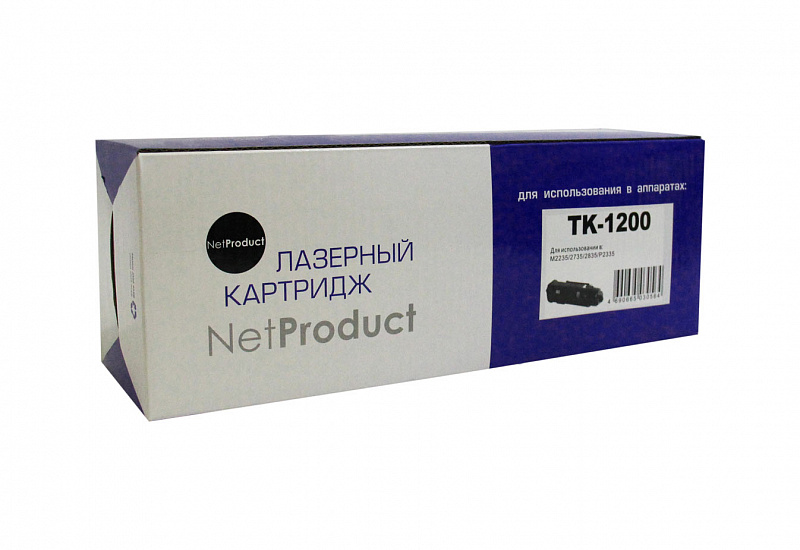 Тонер-картридж NetProduct (N-TK-1200) для Kyocera Ecosys M2235/2735/2835/P2335, 3K