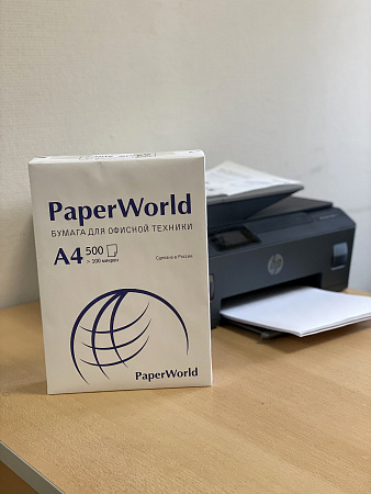 Бумага для печати А4 Paper World, 100 г/м², 500 л.