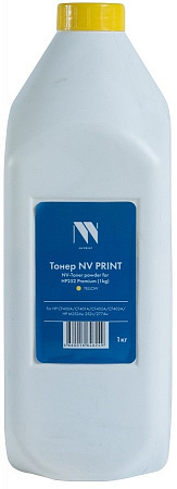 Тонер NV PRINT  for HP252/CF400A CF401A CF402A CF403AHP M252dw 252n277dw Premium (1KG) Yellow [new]