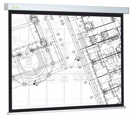 Экран Cactus 104.6x186см Wallscreen CS-PSW-104x186 16:9 настенно-потолочный рулонный белый