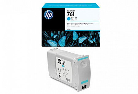 Картридж 761 для HP DJ T7100, 400ml (O)  cyan CM994A