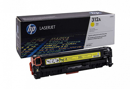 Картридж HP CLJ Pro MFP M476dn/dw/nw (O) №312A, CF382A, Y, 2,7К