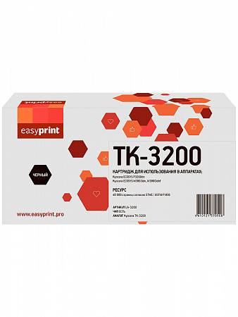 Тонер-картридж EasyPrint LK-3200 для Kyocera ECOSYS P3260dn/M3860idn/M3860idnf (40000 стр.) с чипом