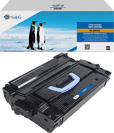 Картридж лазерный G&amp;G GG-C8543X черный (30000стр.) для HP LJ 9000/9040/9050