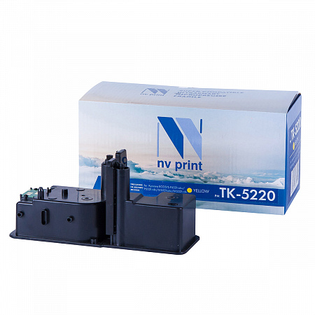 Картридж NVP совместимый NV-TK-5220 Yellow для Kyocera Ecosys M5521cdn/ M5521cdw/ P5021cdn/ P5021cdw (1200k)